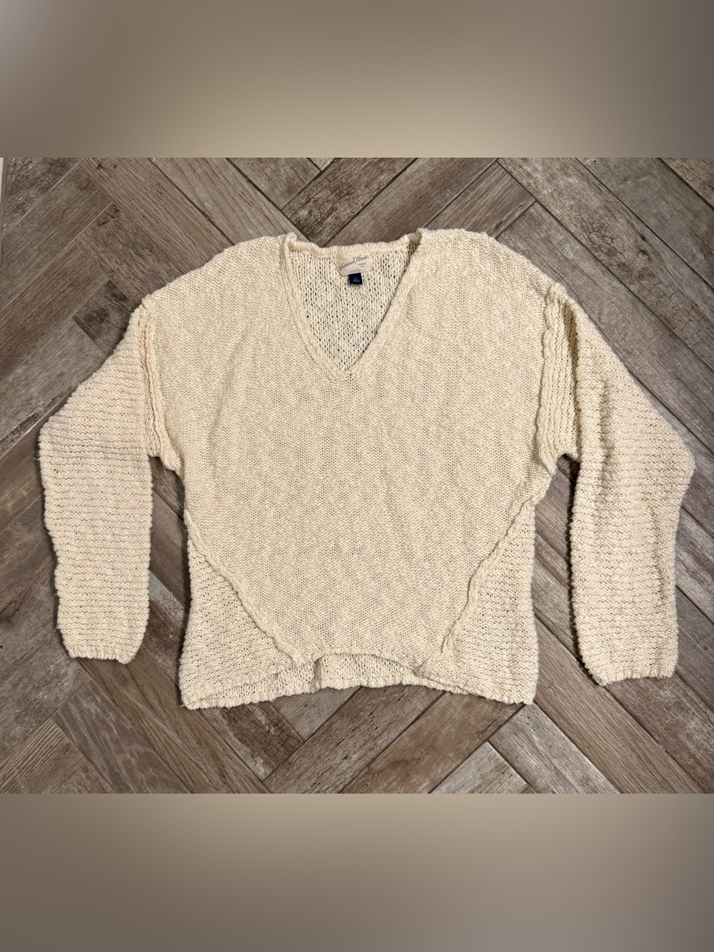 Soft cozy cream colored sweater